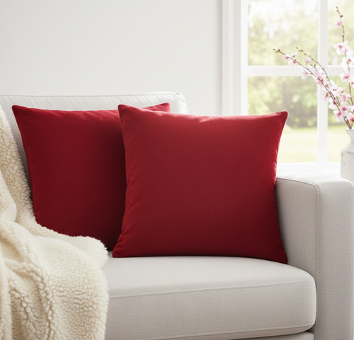 Luxury plain velvet cushion - plain,