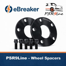 Black 7mm Wheel Spacers for