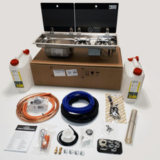 SMEV 9722L SINK AND HOB FULL COLD INSTALLATION KIT FOR CAMPERVAN MOTORHOME