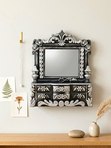 Antique rectangular silver - antique,