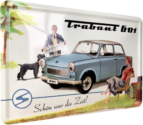 Trabant 601 mini - metal, sign