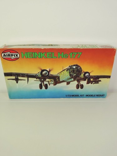 Vintage airfix kit heinkel - airfix,