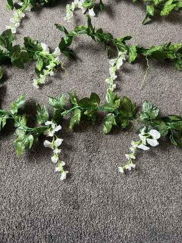 Artificial wisteria garlands - garlands, x