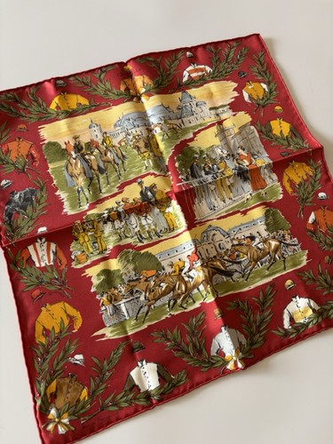 Hermes silk scarf 40cm - silk,