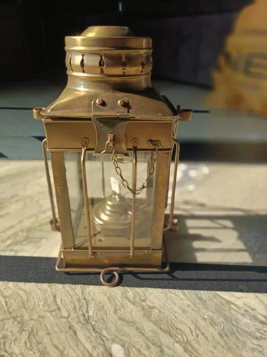 Antique nautical brass - brass, 12"