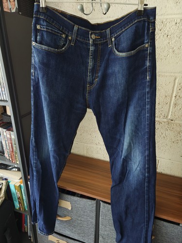Levi 508 blue denim jeans - blue,