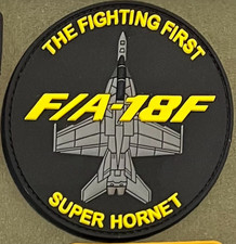 1 Sqn, Royal Australian Air Force, F-18 Super Hornet PVC Patch.