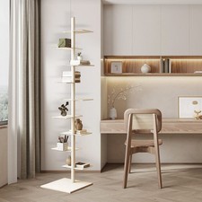 9-Tier Metal Spine Bookshelf