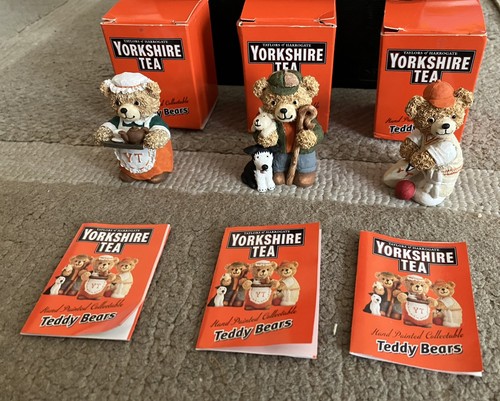 Vintage yorkshire tea teddy - tea,