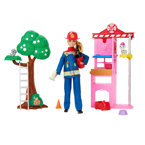 Barbie careers firefighter - careers,