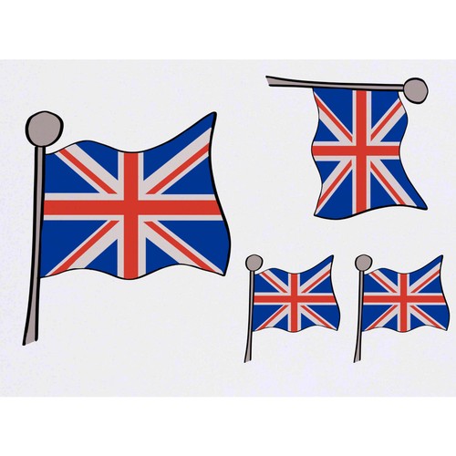 Union jack flag - x,
