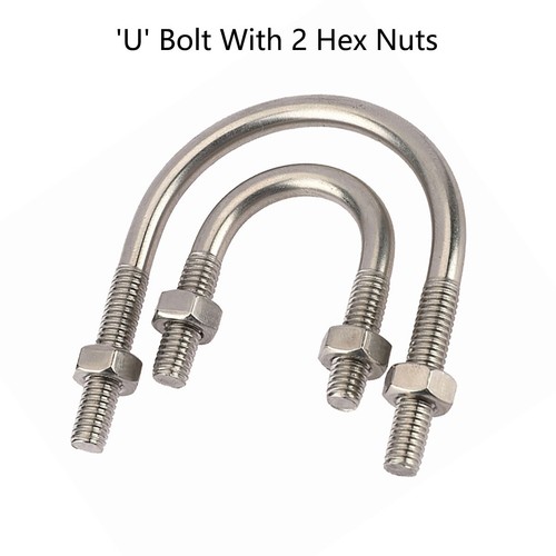 Bolt with hex nuts - with,