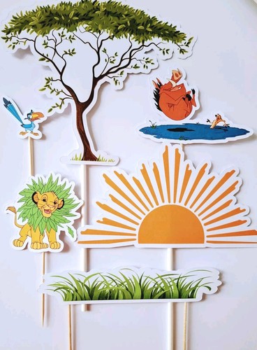 Lion king cake - lion, set,