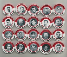 THE BUSBY BABES (SET 2) ( MANCHESTER UNITED ) BADGES X 20  38mm IN  SIZE 