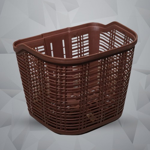 Bicycle brown storage basket - storage,