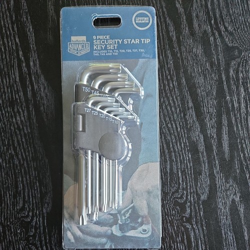 Halfords advanced 9pc torx - 9pc,