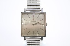 Vintage Buren Square Dial Watch Hand Wind Working