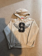Supreme Wings Hoodie Grey