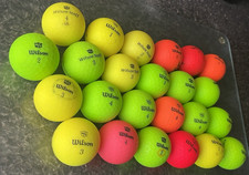24 Wilson DX2 soft duo optix golf balls pearl mint A grade mix yellow green  red