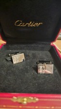 cartier cufflinks 925 sterling silver