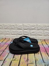 Reef Cushion Bondi Flip Flops UK 7 Women's RRP £ 55 Black