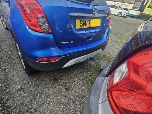 2017 vauxhall mokka x - vauxhall, rear