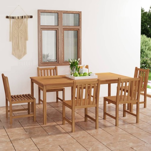 Garden dining set - |, natural