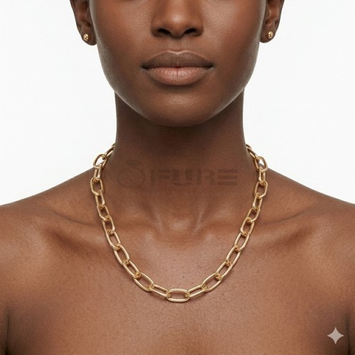 14ct gold contemporary oval - 14ct,