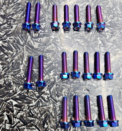 Titanium bolts for engine - bolts,