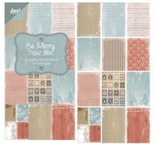 JOY CRAFTS Paper Pad Bloc NOOR DESIGN 200gsm 24 Sheets 15cm x 30cm 6011