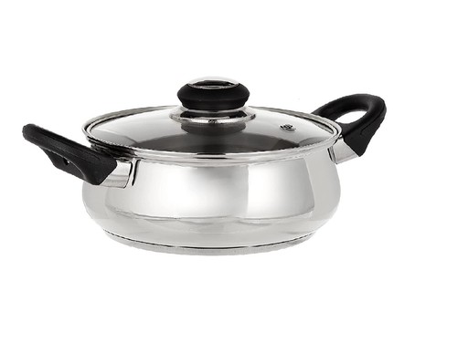 Stainless steel casserole - stainless,