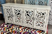 Solid mango wood sideboard