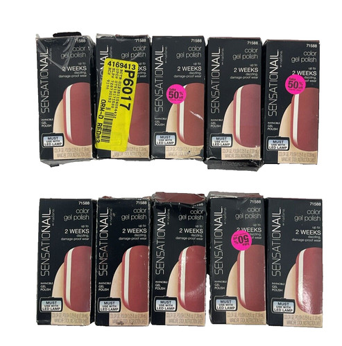 Pack sensationail color gel - pack,