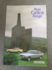 Toyota CELICA Range  brochure  in VGC dated Feb 1980