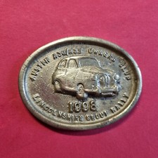 Austin A30/A35 Owners Club. Lincolnshire Group Rally 1998. Oval Brass Plaque.