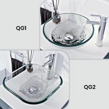 BELOFAY GLASS BASIN SINK WASH