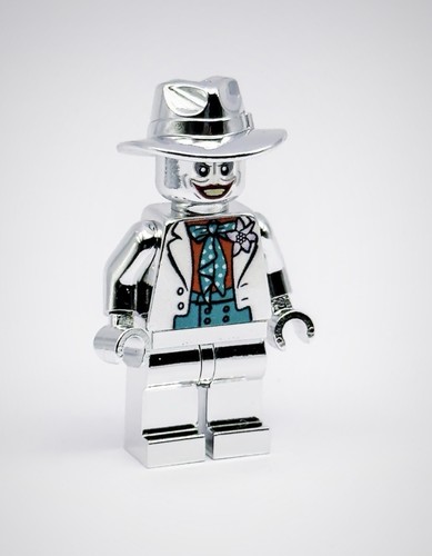Lego chrome silver - silver, plated