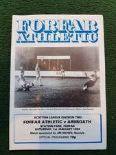 Forfar Athletic v Arbroath