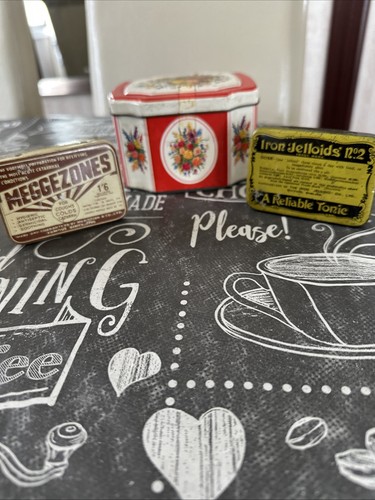 Vintage tins bundle - vintage,