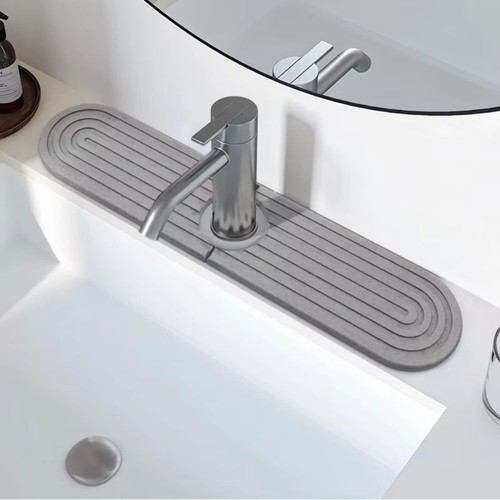 Faucet absorbent mat - faucet,
