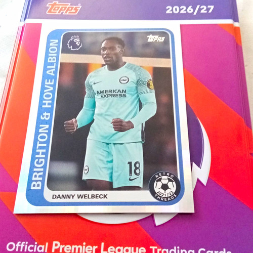 Topps premier league 2026 - topps, 2026/27