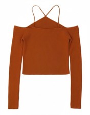 ZARA Womens Crop Knit Off