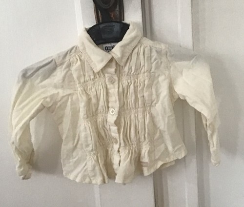 Osh kosh cream fine - cream, baby