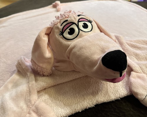 Cuddleuppets pink puppy poodle - pink,