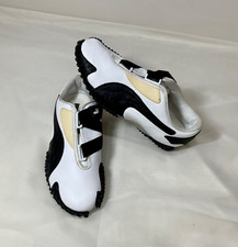 NEW! Rare Puma Mostro Leather Low Profile White Black Trainers Size UK 6.5