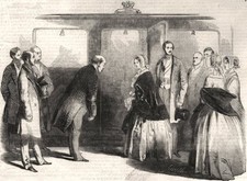 Queen Victoria entering the
