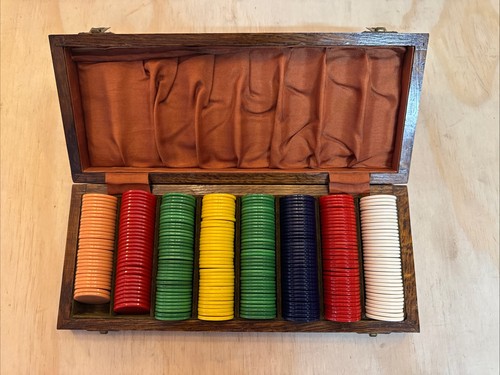 Vintage gaming chips - gaming, counters