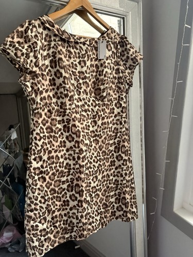 Warehouse beige brown - warehouse, leopard