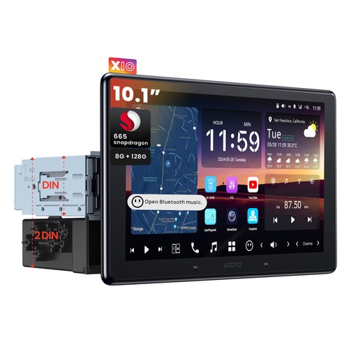 Atoto 128g android - 8+128g,
