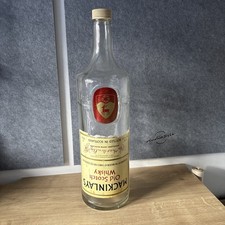 Vintage Mackinlays Old Scotch Whisky Bottle with cap, 6 Pints 13 1/3 FL.OZS